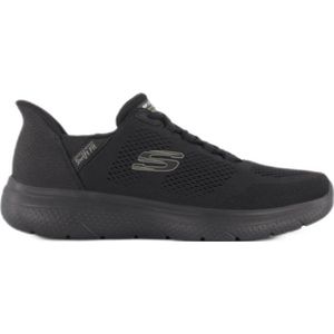 Skechers slip-on sneakers zwart