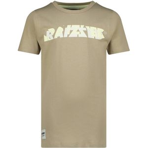 Raizzed T-shirt Augsburg met logo zand