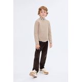 Mango Kids - Corduroy - Casual Broek - Bruin