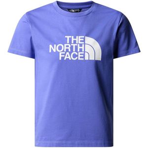 The North Face T-shirt Easy blauw/wit