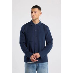 America Today gebreid vest blauw