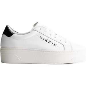 NIKKIE Dawn Leren Sneakers Wit