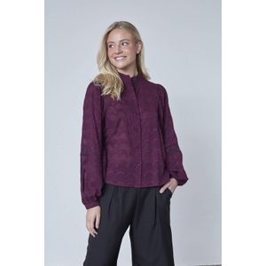 SisterS Point blouse donkerrood