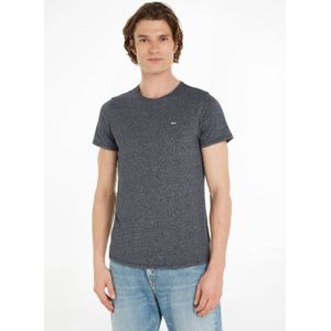 Tommy Jeans gemêleerd slim fit T-shirt JASPE new charcoal