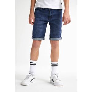 Petrol Industries denim short dark blue denim