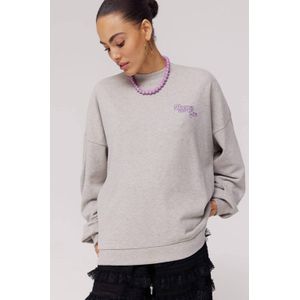 HARPER & YVE sweater met backprint grijs