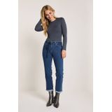 Para Mi - Bobby - Jeans - Blauw - Katoen/Polyester/Elastaan