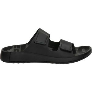 Ecco 2nd Cozmo leren slippers zwart