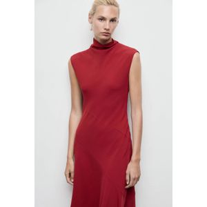 Mango cocktailjurk rood