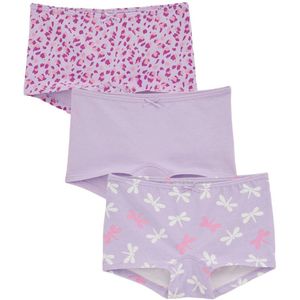 WE Fashion hipster - set van 3 lila