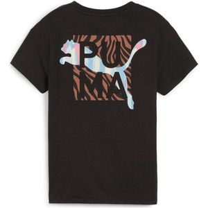 Puma T-shirts Animal Remix zwart