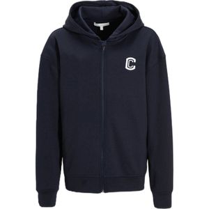 Coolcat - Liam - Vest - Donkerblauw - Met Capuchon en Ritssluiting