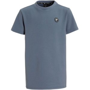 Bellaire T-shirt met printopdruk grijsblauw