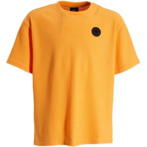 BLACK BANANAS T-shirt JR. WAFFLE oranje