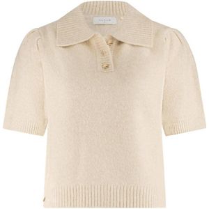 NUKUS - Patricia - Pullover - Zand - Fijn Gebreid