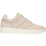 Manfield Nubuck Sneakers Zwart