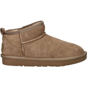 Nelson suède enkelboots taupe