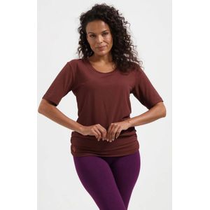 Urban Goddess sportshirt Kami roodbruin