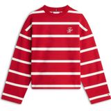 TOMMY HILFIGER Sweatshirt  rood / wit