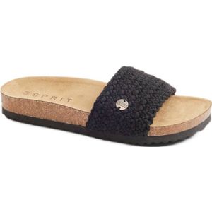 ESPRIT slippers zwart