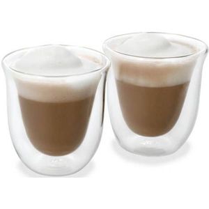 La Cafetière glas (dubbelwandig) (200 ml) (set van 2)