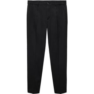 Mango Man slim fit pantalon zwart