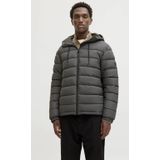 JACK & JONES CORE gewatteerde jas grijs