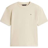 Tommy Hilfiger T-shirt met backprint beige
