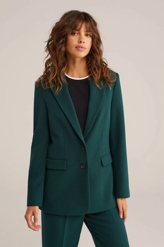 WE Fashion - Blazers - Donkergroen