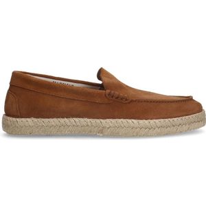 Manfield suède espadrilles cognac