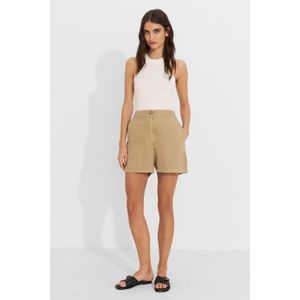 Ruby korte broek beige