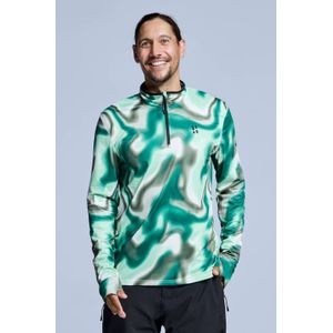 Poederbaas ski pully CL groen