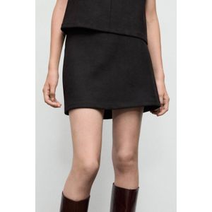 Mango korte rok zwart