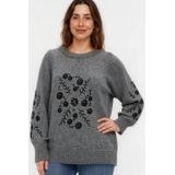 Vmcjuta - Gebreide Pullover - Regular Fit - O-hals - Lange Mouwen