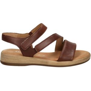 Gabor leren sandalen cognac