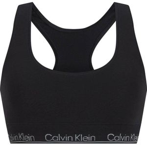 Calvin Klein niet-voorgevormde bh top zwart