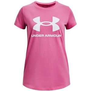 Under Armour sportshirt roze/wit