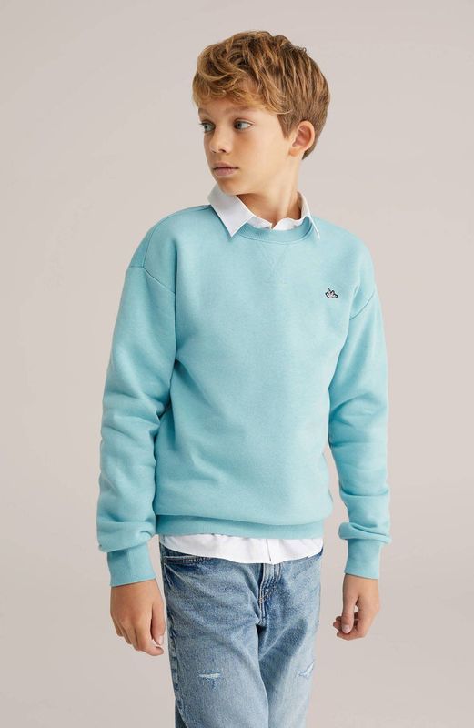 WE Fashion sweater lichtblauw