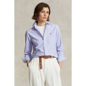 POLO Ralph Lauren gestreepte blouse blauw