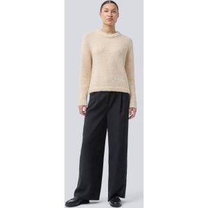 Modström trui beige gebreid