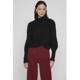 VILA coltrui zwart gebreid