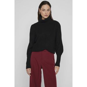 VILA coltrui zwart gebreid