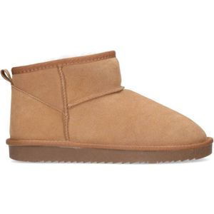 Manfield enkellboots cognac