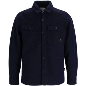 CHASIN' overshirt Stryke Herring met all over print donkerblauw