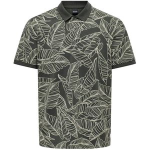 ONLY & SONS polo ONSVAIL met all over print peat