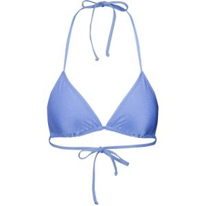 America Today voorgevormde triangel bikinitop Amber blauw