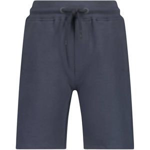 Raizzed sweatshort Djordy met logo donkerblauw