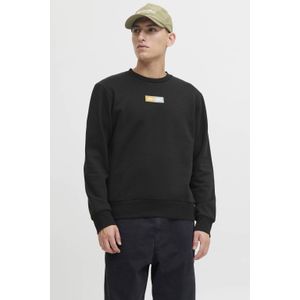 Jack & Jones - JJPAN SWEAT CREW NECK - Sweater - Zwart - Regular Fit