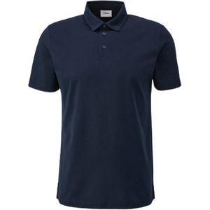 s.Oliver BLACK LABEL polo donkerblauw