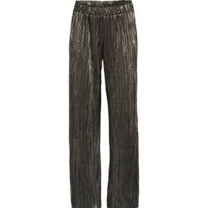 Anytime plisse wide leg zilver